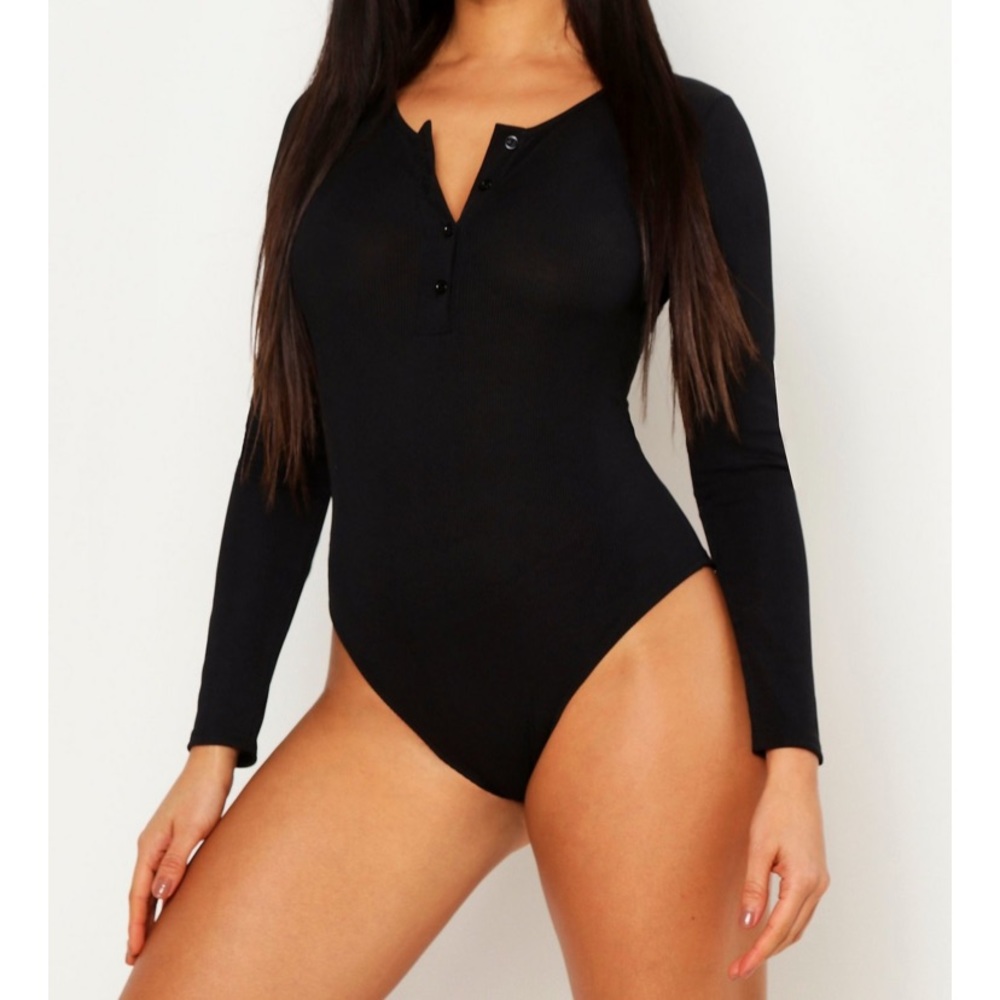 Boohoo black bodysuit